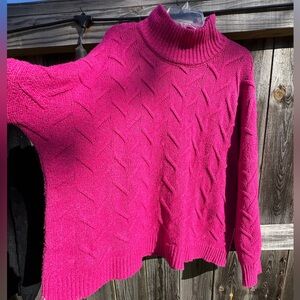Women’s pink sweater size XXL
